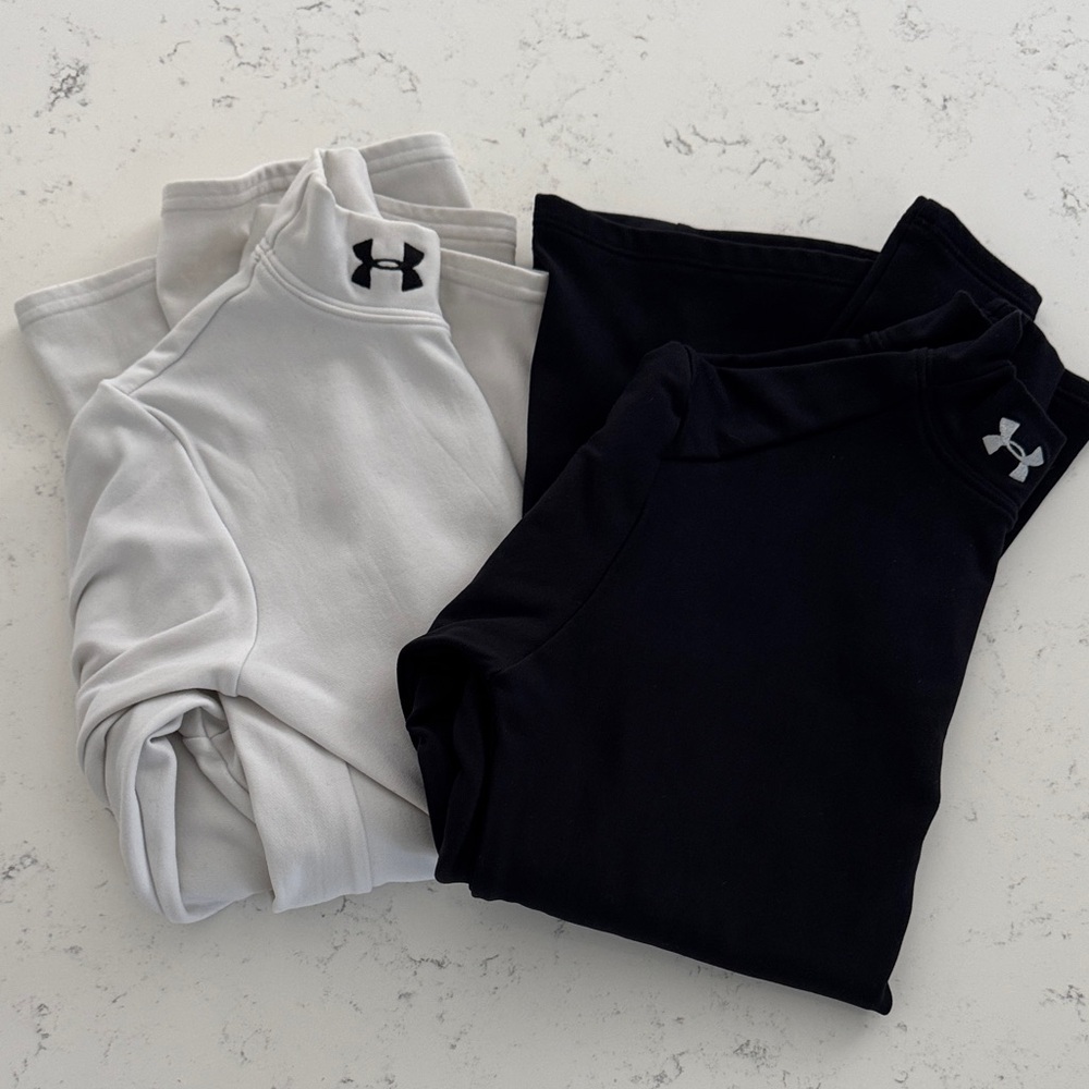 Under Armour Long Sleeve Coldgear shirts YL
